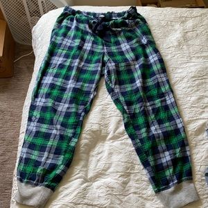 Aerie flannel pajama bottoms